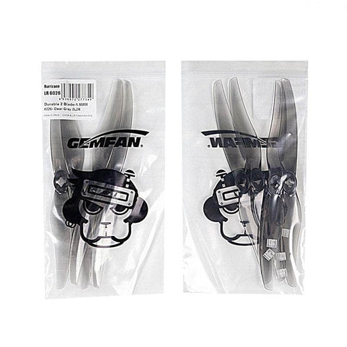 GEMFAN Prop Gemfan Hurricane LR 6026-2 Bi-Blade 6" Prop 4 Pack (5mm) - Choose Your Color