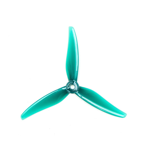 GEMFAN Prop Jade Green Gemfan Hurricane MCK 51466-3 V2 Tri-Blade 5.1" Prop 4 Pack - Choose Color