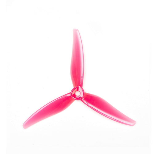 GEMFAN Prop Pink Gemfan Hurricane MCK 51466-3 V2 Tri-Blade 5.1" Prop 4 Pack - Choose Color