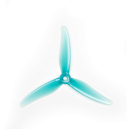 GEMFAN Prop Wave Blue Gemfan Hurricane MCK 51466-3 V2 Tri-Blade 5.1" Prop 4 Pack - Choose Color