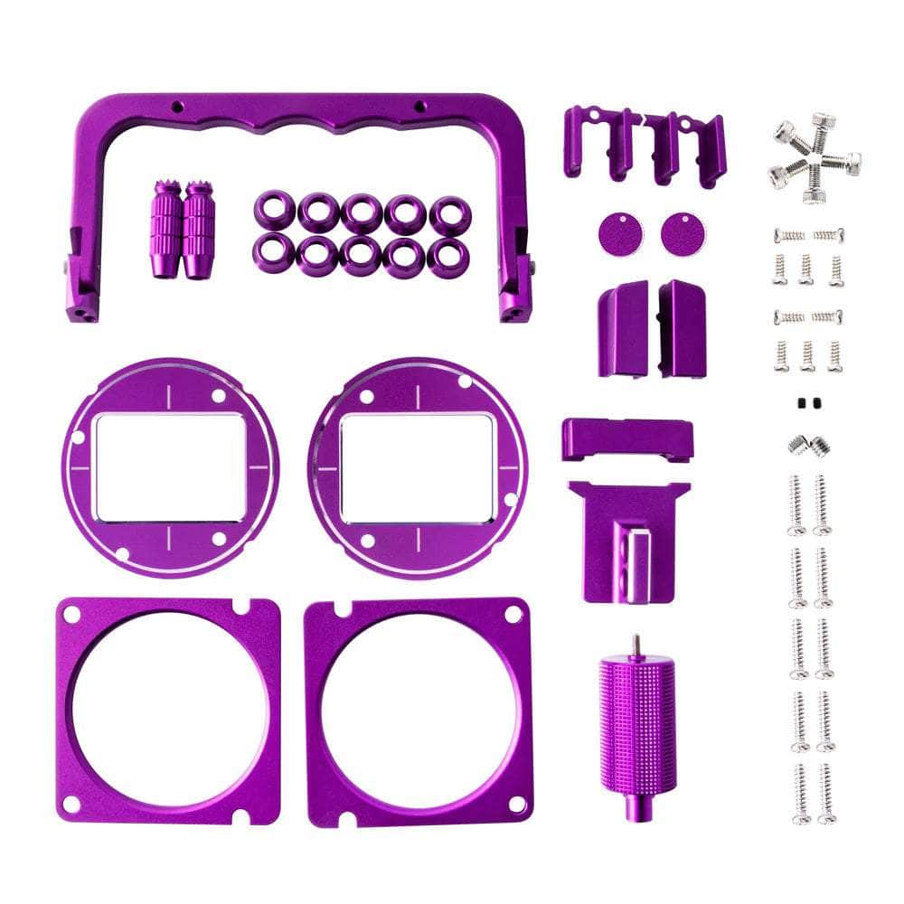 HOBBYPORTER RC TX ACC Purple RadioMaster TX16S MKII CNC Upgrade Parts Set V4 - Choose Color
