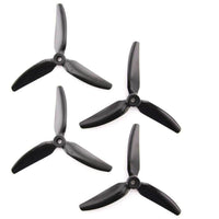 HQPROP Prop Black HQ Prop 5x4.3x3 V1S Tri-Blade 5" Prop 4 Pack - Choose Your Color