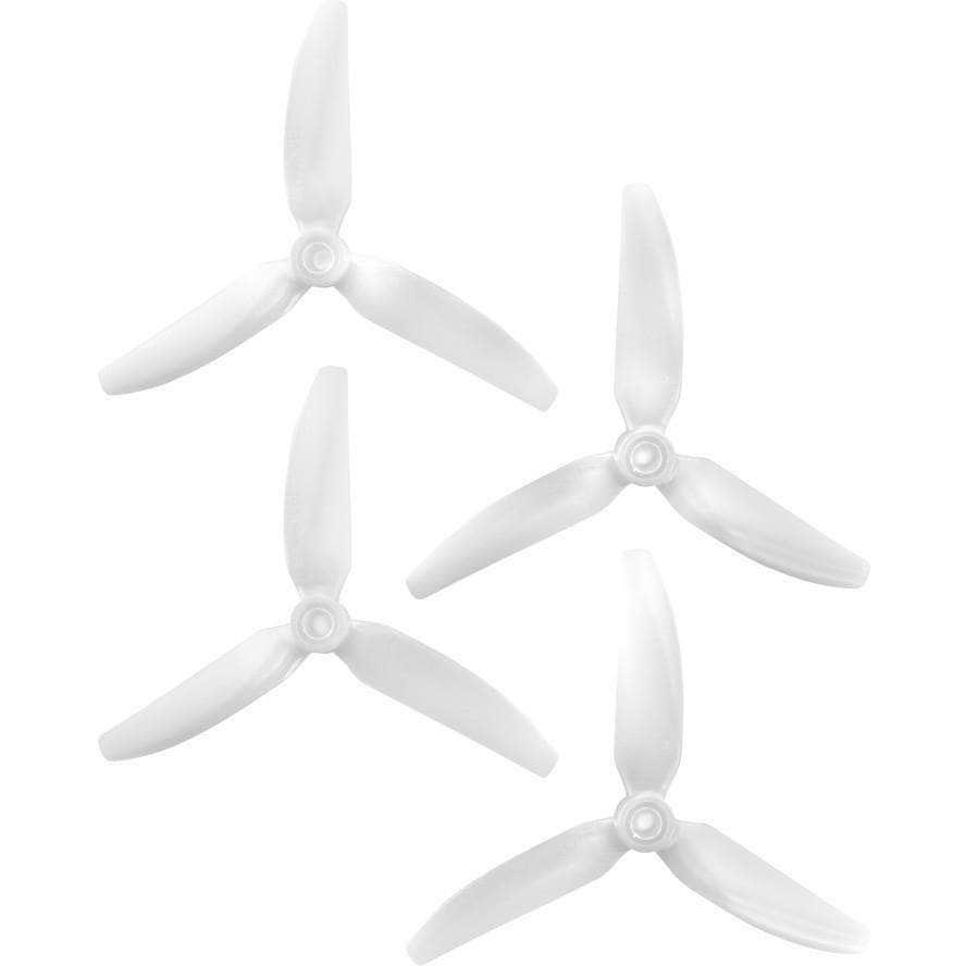 HQPROP Prop Clear HQ Prop 5x4.3x3 V1S Tri-Blade 5" Prop 4 Pack - Choose Your Color