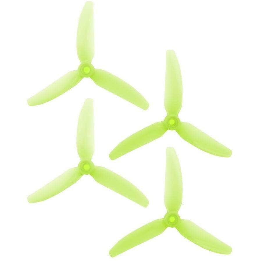 HQPROP Prop Green HQ Prop 5x4.3x3 V1S Tri-Blade 5" Prop 4 Pack - Choose Your Color