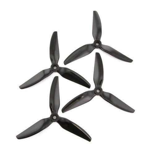 HQPROP Prop Black HQ Prop 5x4.5x3 V1S Tri-Blade 5" Prop 4 Pack - Choose Your Color
