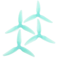 HQPROP Prop Blue HQ Prop 5x4.5x3 V1S Tri-Blade 5" Prop 4 Pack - Choose Your Color