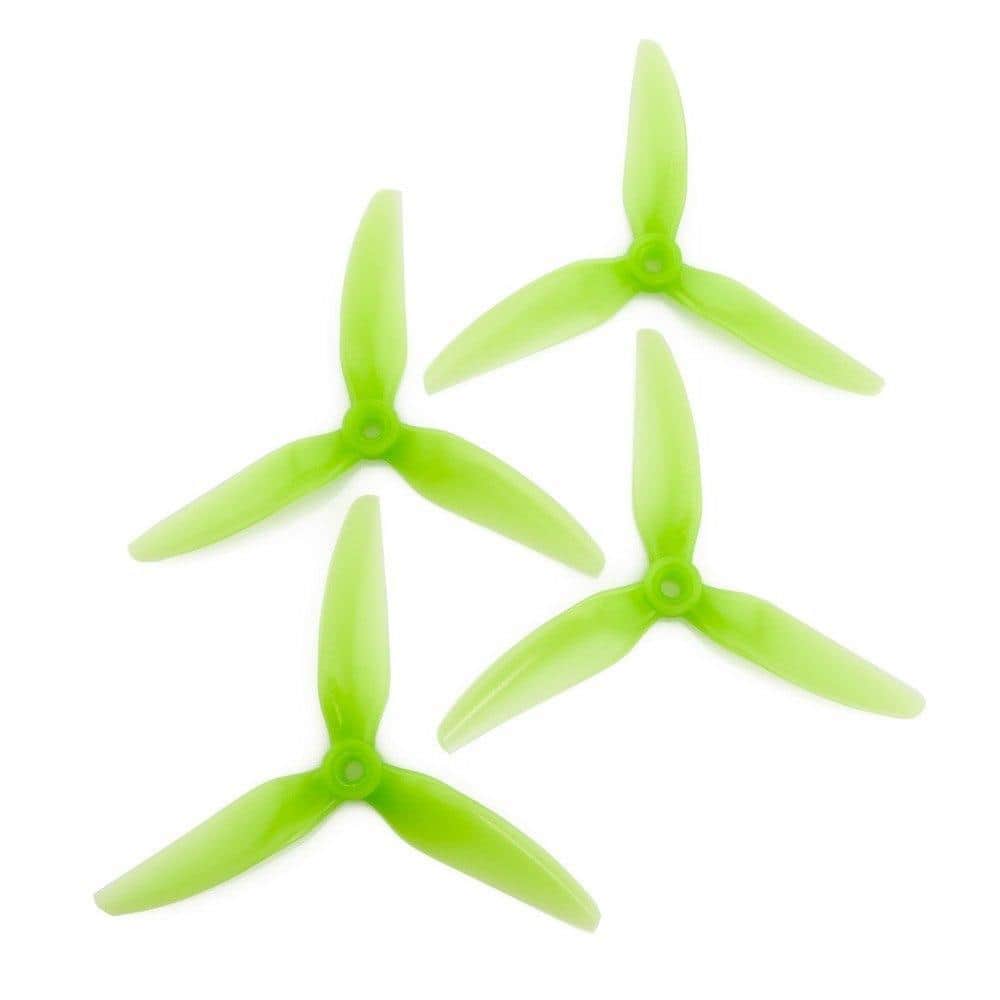 HQPROP Prop Green HQ Prop 5x4.5x3 V1S Tri-Blade 5" Prop 4 Pack - Choose Your Color