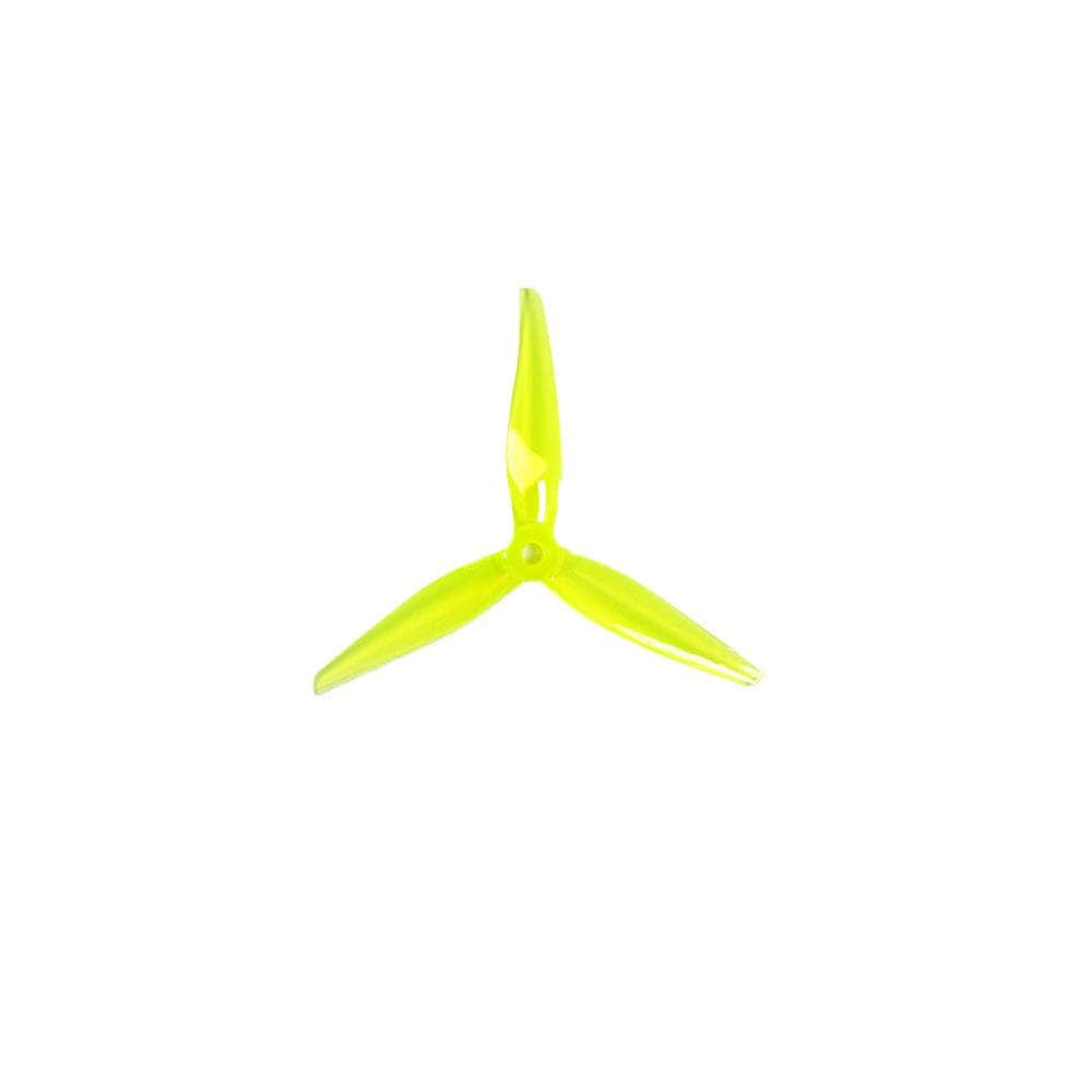 HQPROP Prop Yellow HQ Prop R36 5.1x3.6x3 Tri-Blade 5.1" Racing Prop 4 Pack - Choose Your Color