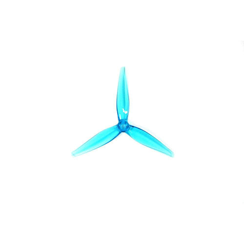 HQPROP Prop Light Blue HQ Prop R37 5.1x3.7x3 Tri-Blade 5.1" Racing Prop 4 Pack - Choose Your Color