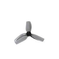 HQPROP Prop Grey HQ Prop T76MMX3 V2 Tri-Blade 3" Cinewhoop Prop 4 Pack (1.5mm Shaft) - Choose Your Color