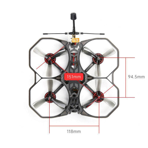 IFLIGHT Quad ELRS iFlight BNF Protek35 Analog 4S 3.5" Quad  - Choose Receiver Type
