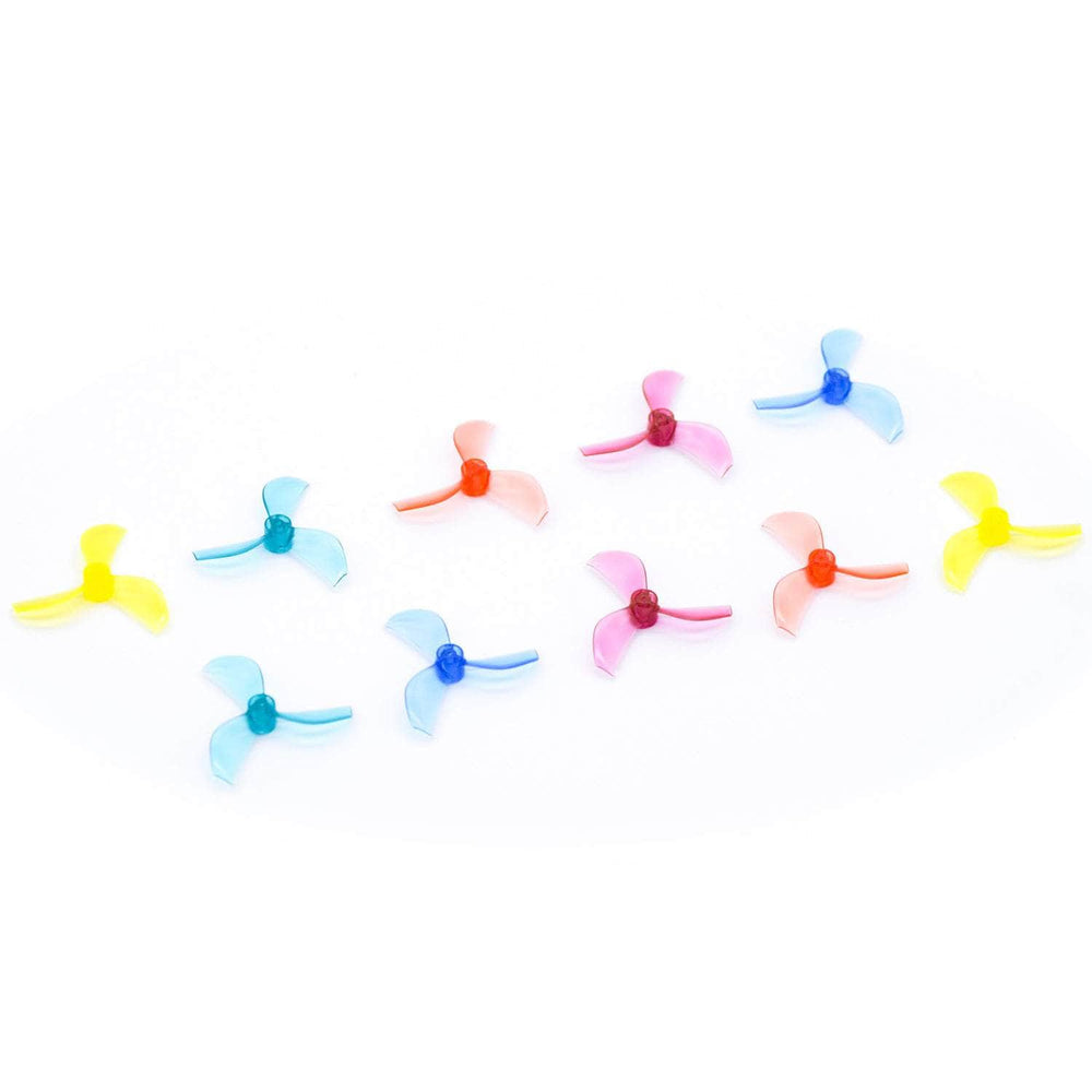 NEWBEEDRONE Prop NewBeeDrone Azi Tri-Blade 31mm Micro/Whoop Prop 8 Pack (1mm Shaft) - Choose Your Color