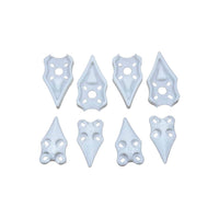 Quadifier Frame Part White Quadifier Diamondback 5" Arm Guard and Skids 3D Printed TPU - Choose Your Color