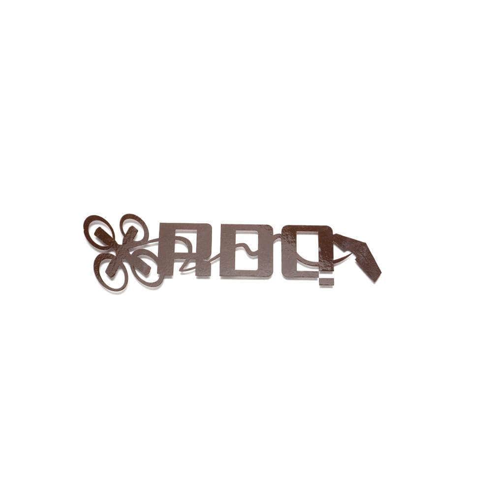 RaceDayQuads Brown RDQ Logo Sticker Decal V2 - Choose Your Color