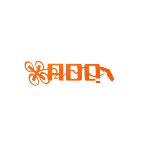 RaceDayQuads Orange RDQ Logo Sticker Decal V2 - Choose Your Color