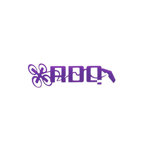 RaceDayQuads Purple RDQ Logo Sticker Decal V2 - Choose Your Color