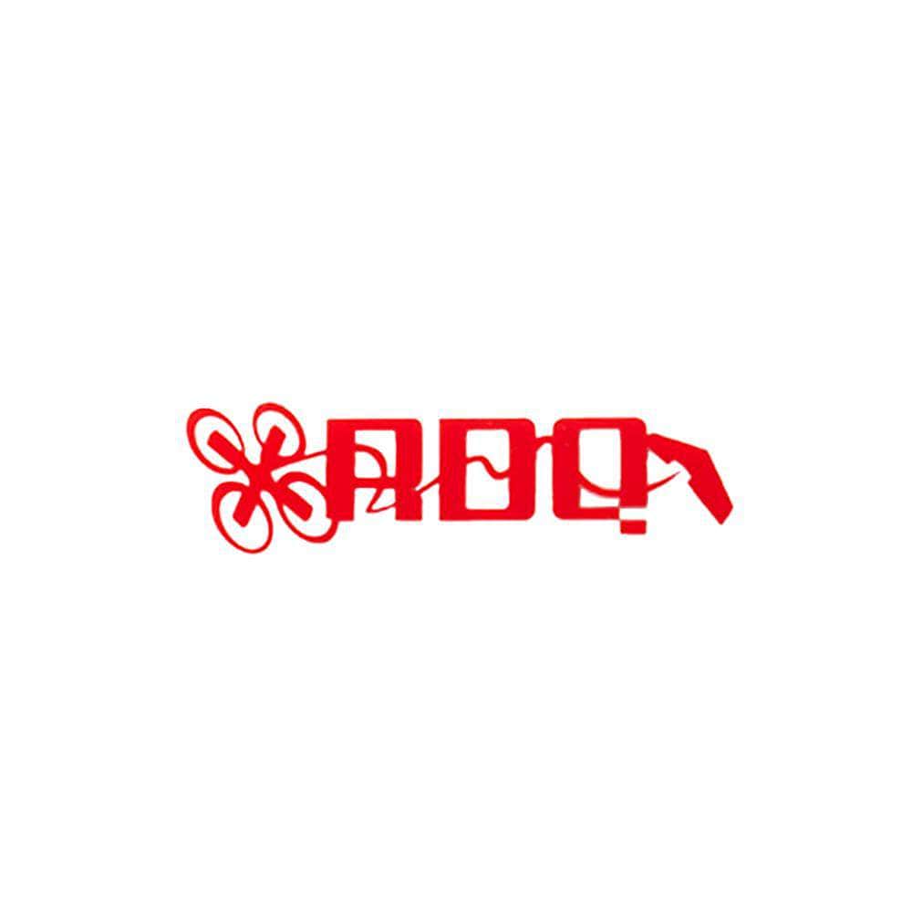 RaceDayQuads Red RDQ Logo Sticker Decal V2 - Choose Your Color