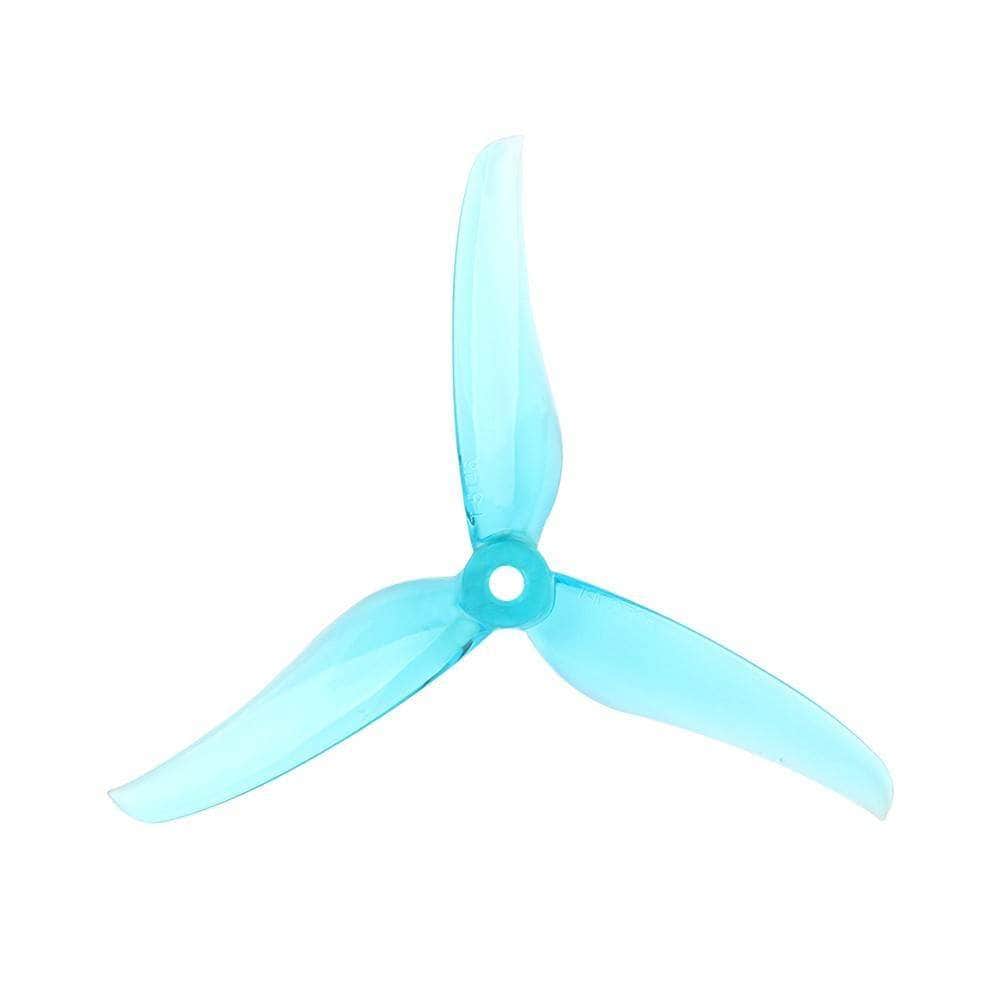 TMOTOR Prop Blue T-Motor T5146 POPO Compatible Tri-Blade 5" Prop 4 Pack - Choose Your Color